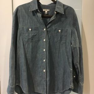 Japanese selvedge chambray shirt